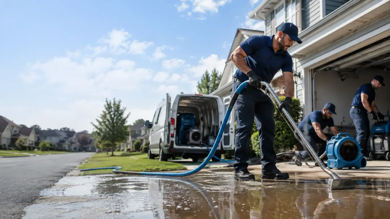 Flood Damage Restoration in Kilbourne, OH